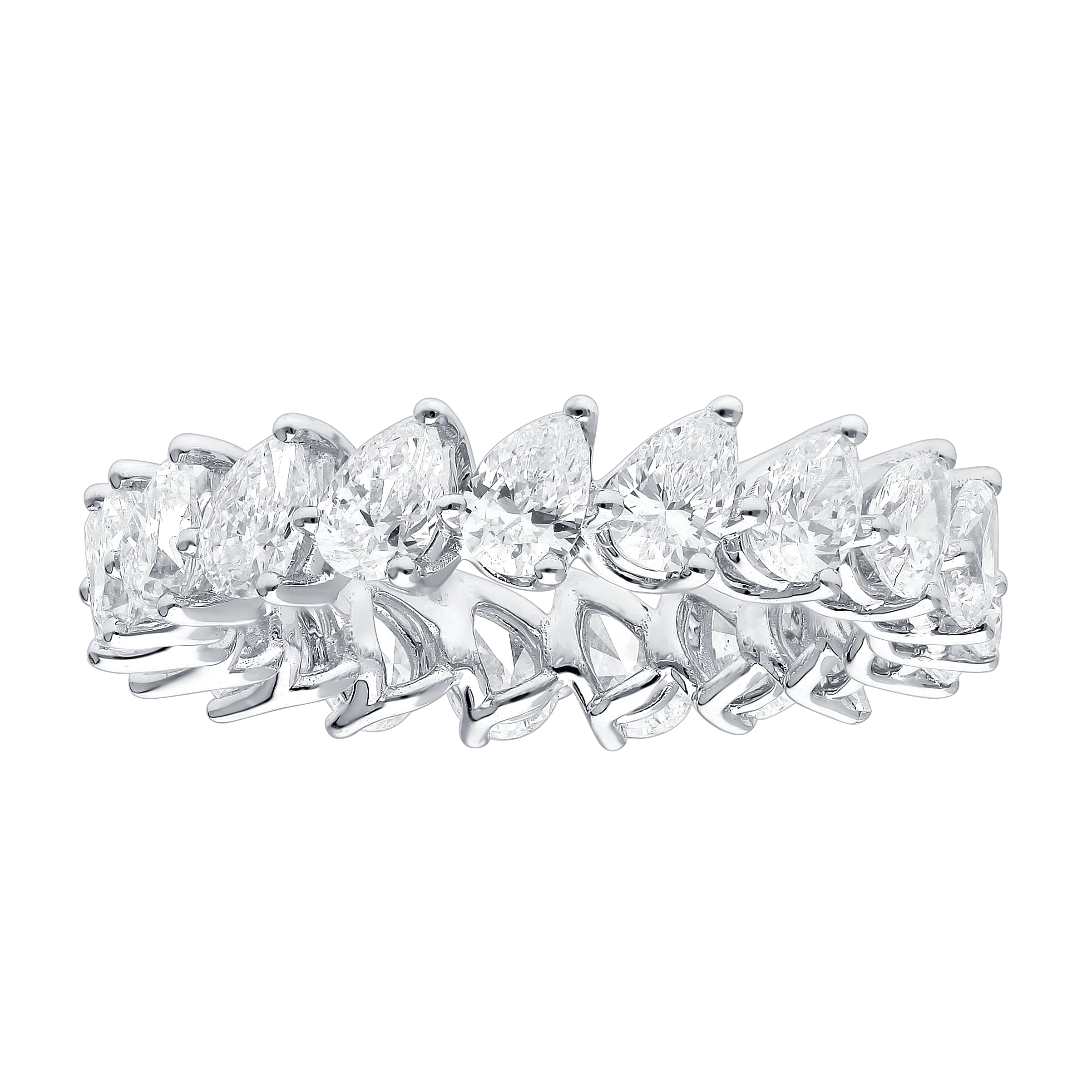 0.20ct Diamond Pear Eternity Ring
