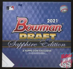 2021 Bowman Draft Baseball Sapphire Edition Box