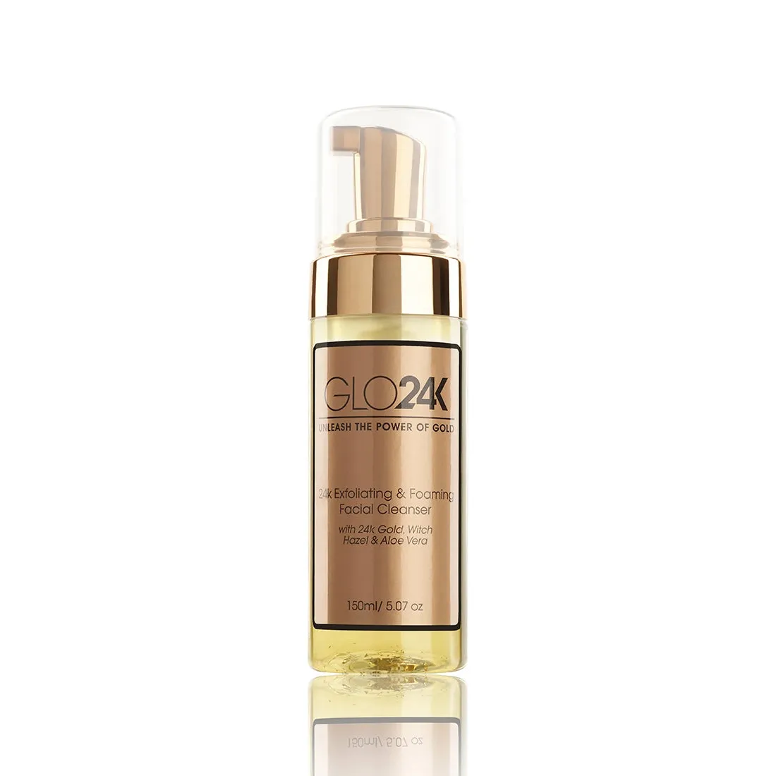 24K Exfoliating & Foaming Facial Cleanser