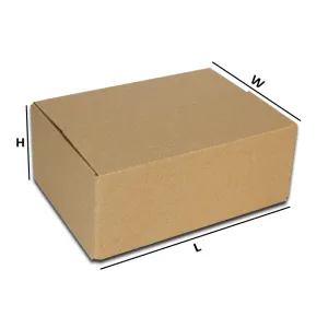 270x100x95mm (25pcs) - Brown RSC Boxes