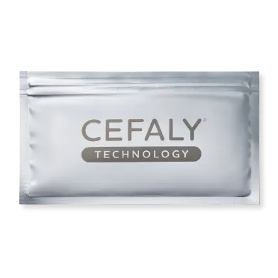 3 Cefaly Magnetic Blue Gel Electrodes