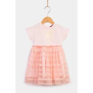 Aigner Kids Baby Girl's Pink Butterfly Dress