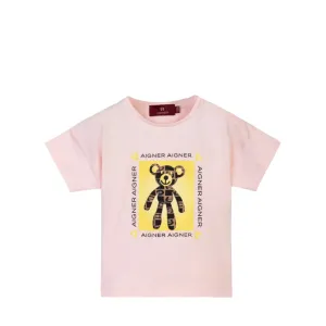 Aigner Kids Baby Girl's Pink T-shirt