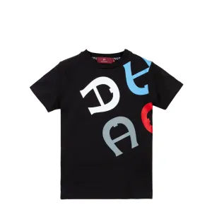 Aigner Kids Boy's Black T-shirt