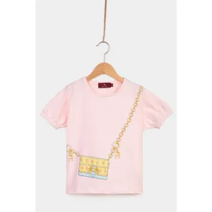 Aigner Kids Girl's Cotton Logo T-Shirt
