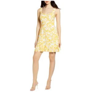 ALL IN FAVOR Sleeveless Smocked Sundress Medium