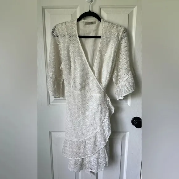 All Saints Marlow Ette Wrap Dress. Size 4.
