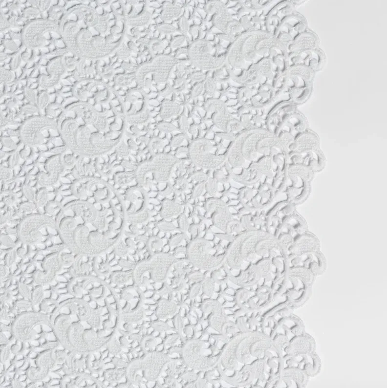 Allora Bed Skirt - Winter White - Queen