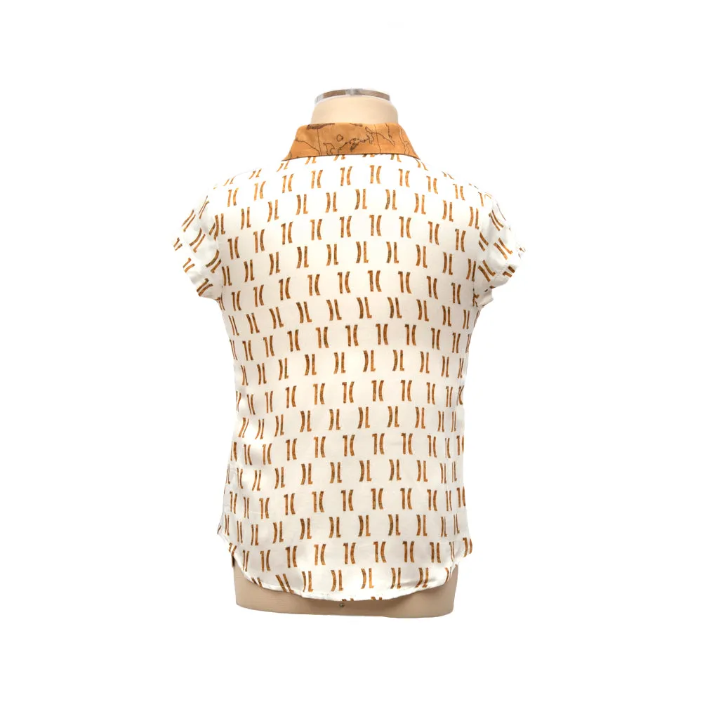 Alviero Martini Geo Beige Shirt