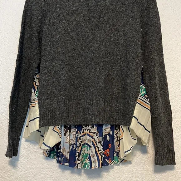 Anthropologie Moth Rona Cashmere Blend Turtleneck Sweater