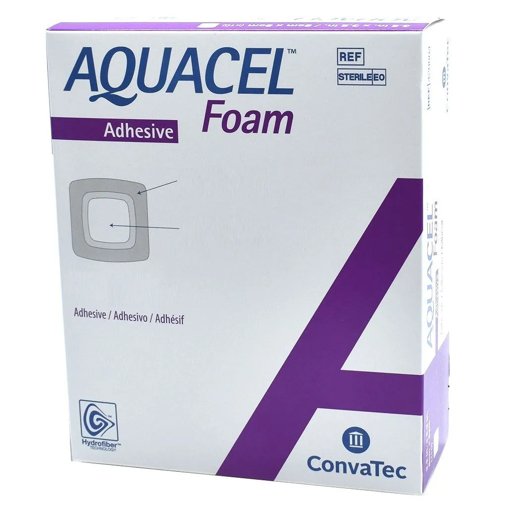 Aquacel Foam Adhesive Dressings 25cm x 30cm 420624