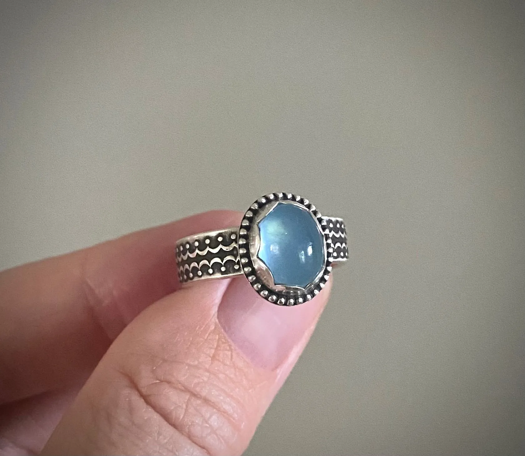 Aquamarine Ring