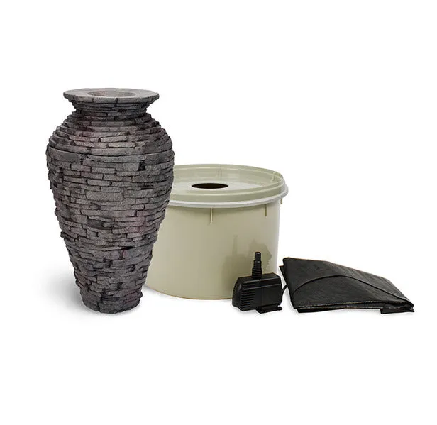 Aquascape Stacked Slate Urns