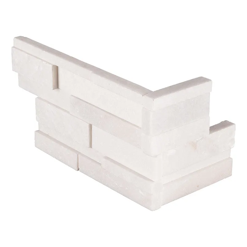 ARCTIC WHITE 3D STACKED STONE