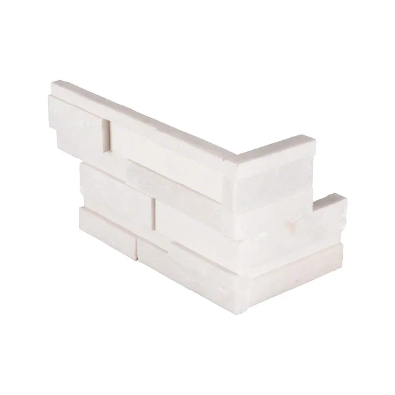 ARCTIC WHITE 3D STACKED STONE