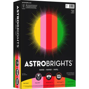 Astrobrights Color Paper - "Vintage" 5-Color Assortment