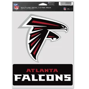Atlanta Falcons Decal Multi Use Fan 2 Pack