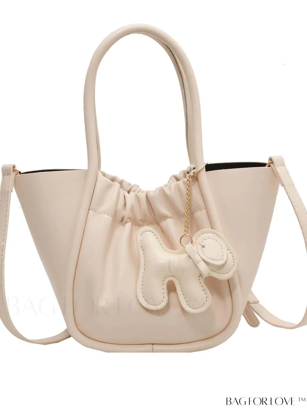 BagForLove - Stylish Pleated Handbag featuring Exquisite Pendant Design