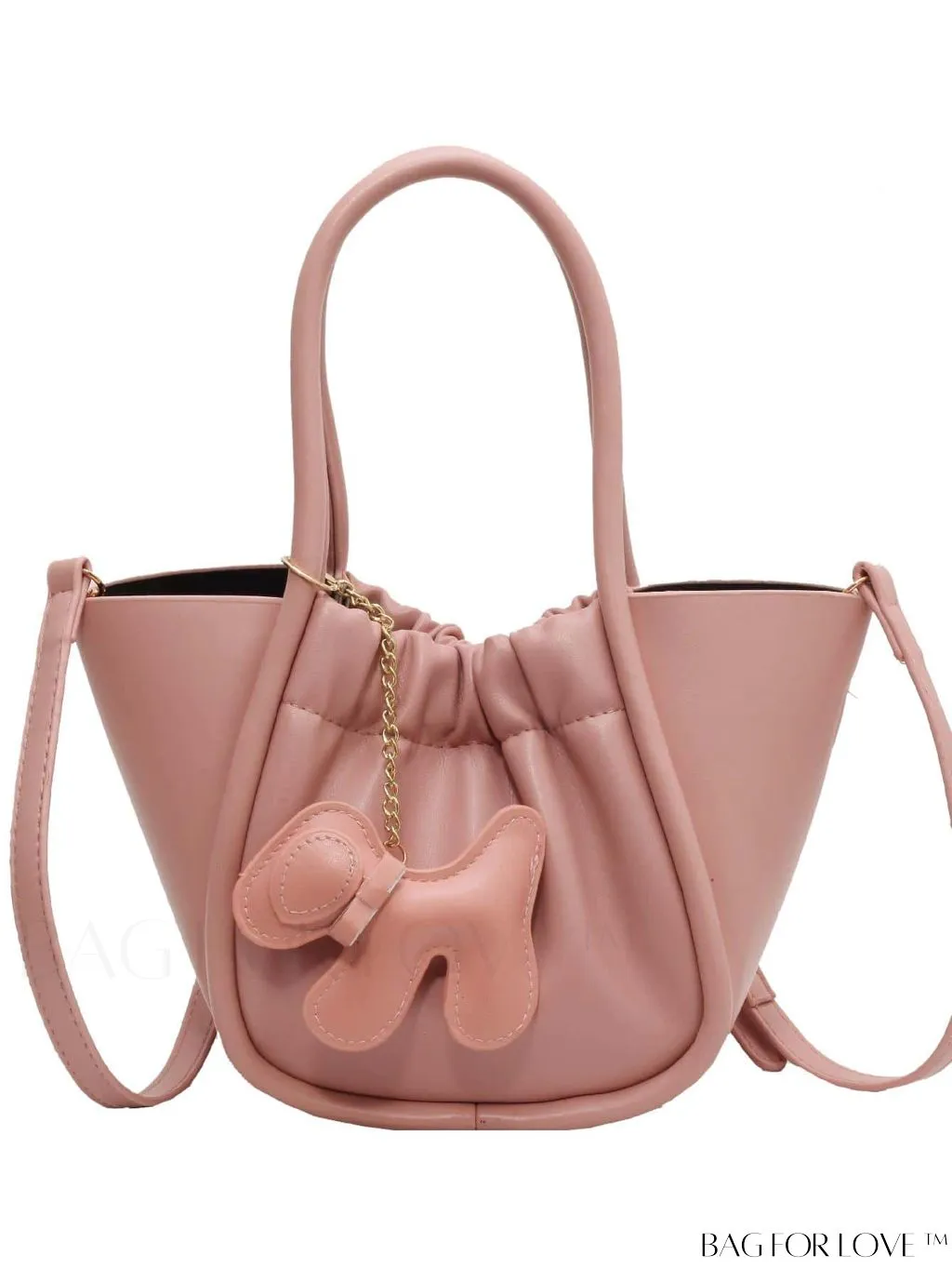 BagForLove - Stylish Pleated Handbag featuring Exquisite Pendant Design