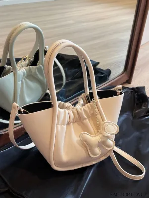 BagForLove - Stylish Pleated Handbag featuring Exquisite Pendant Design