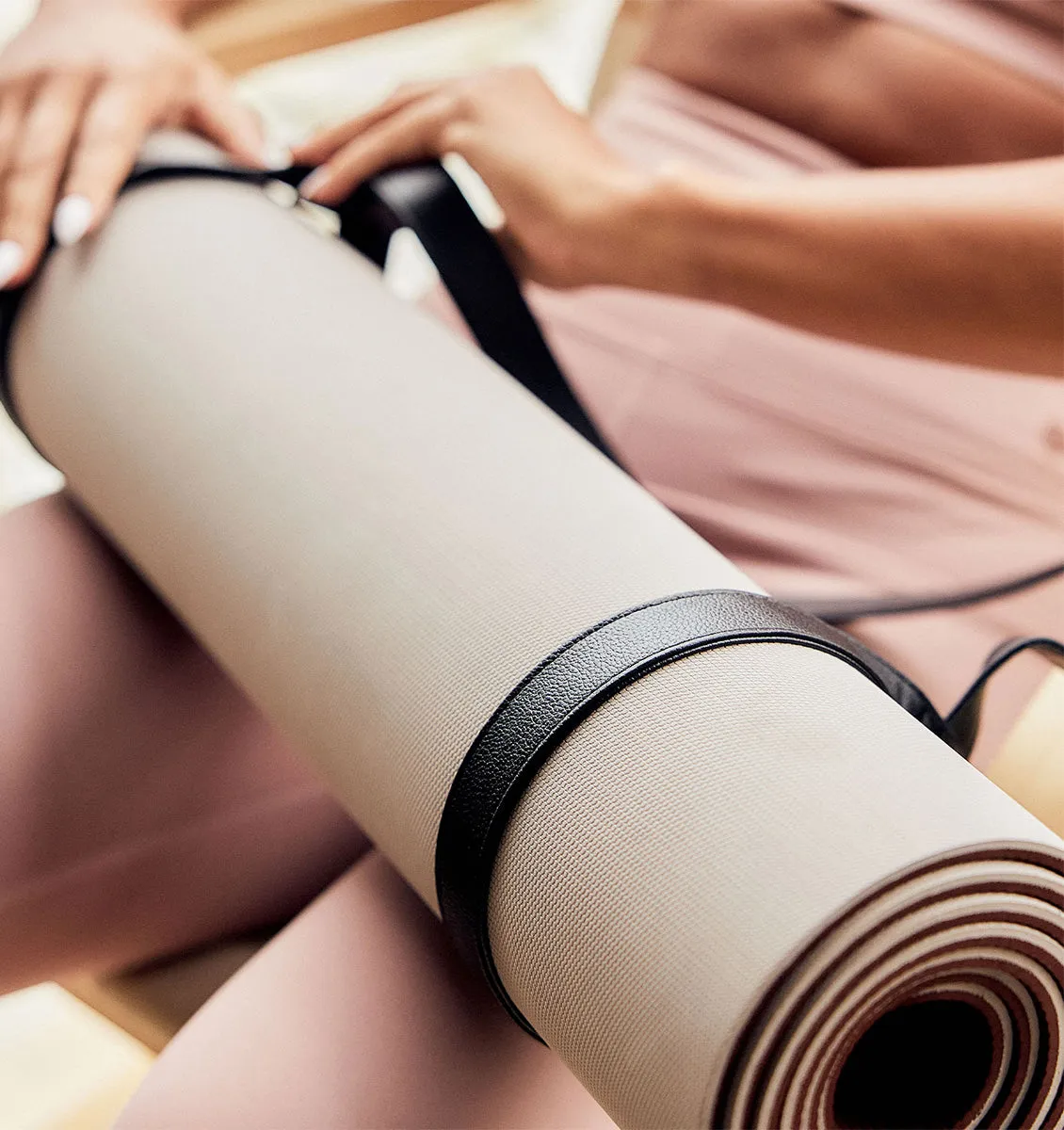 BAHE Soft Touch Reversible XL Yoga Mat - 6mm - Clay