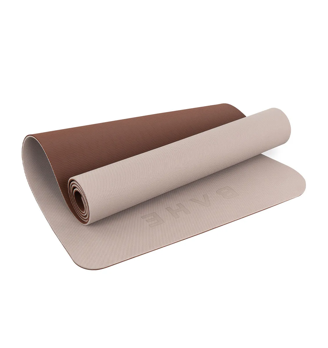 BAHE Soft Touch Reversible XL Yoga Mat - 6mm - Clay