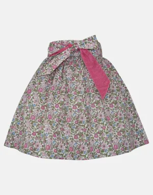 Betsy: Ditsy floral belted skirt