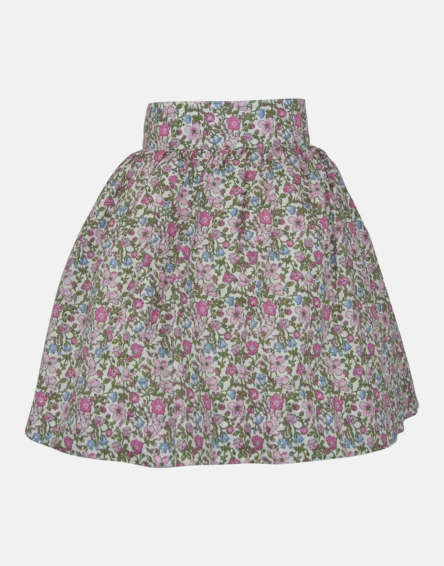 Betsy: Ditsy floral belted skirt