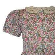 Betsy: Ditsy floral collar dress & headband