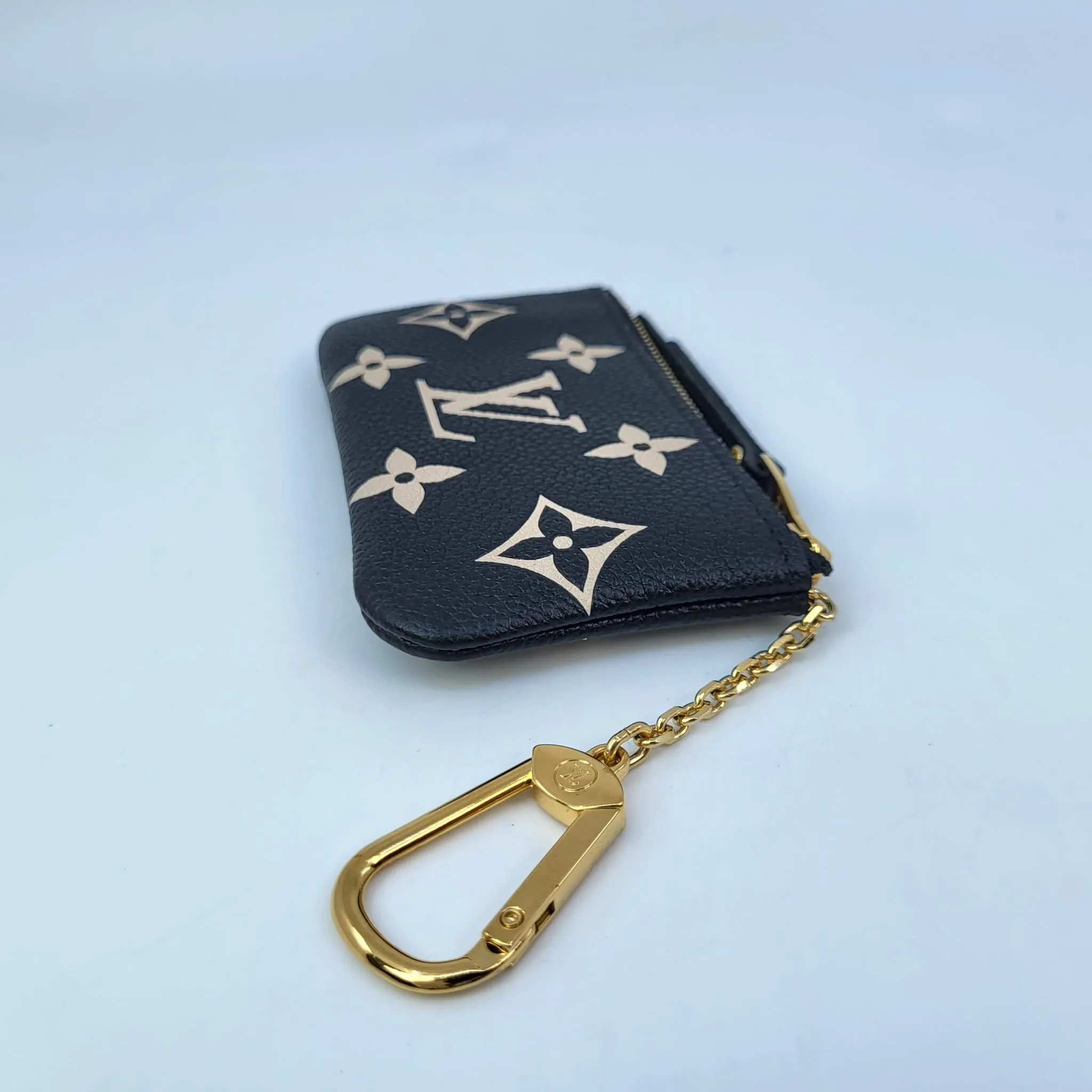Bi-Color Monogram Empreinte Key Pouch
