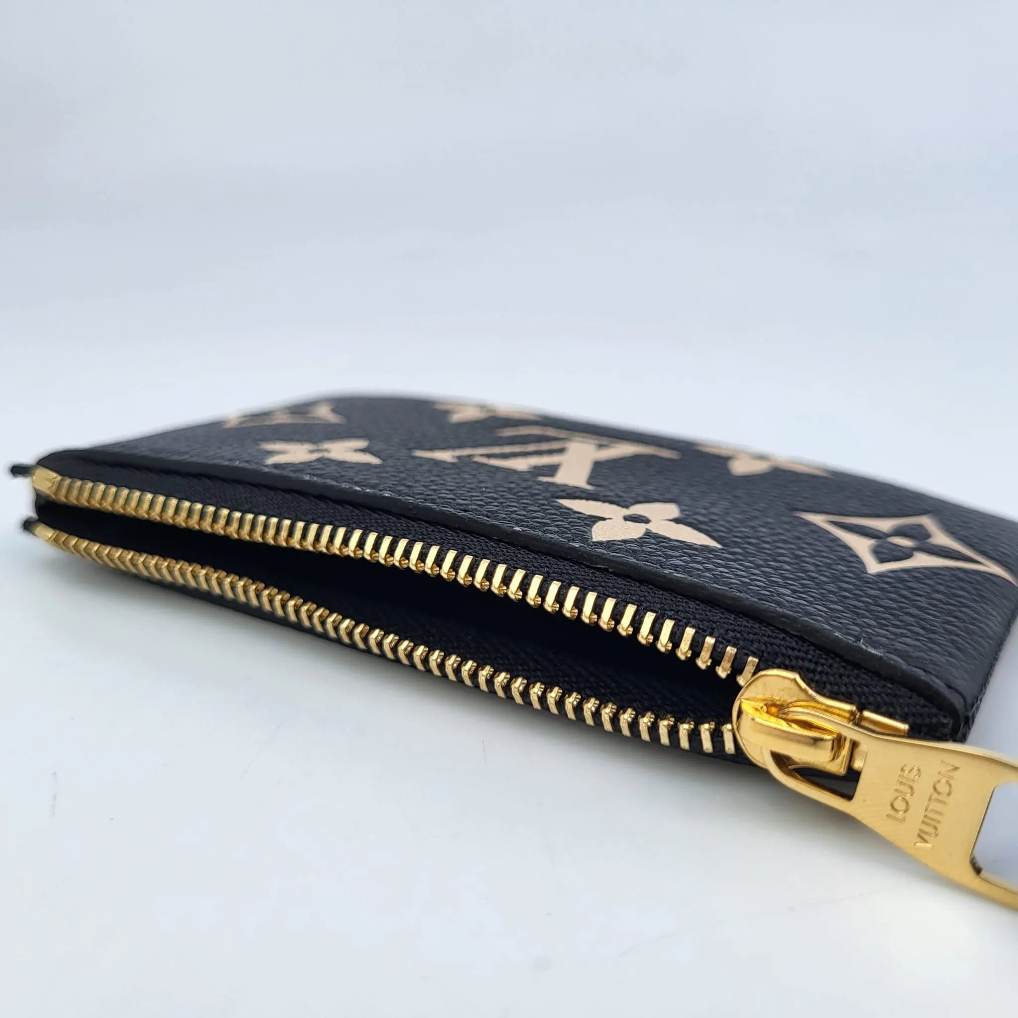Bi-Color Monogram Empreinte Key Pouch