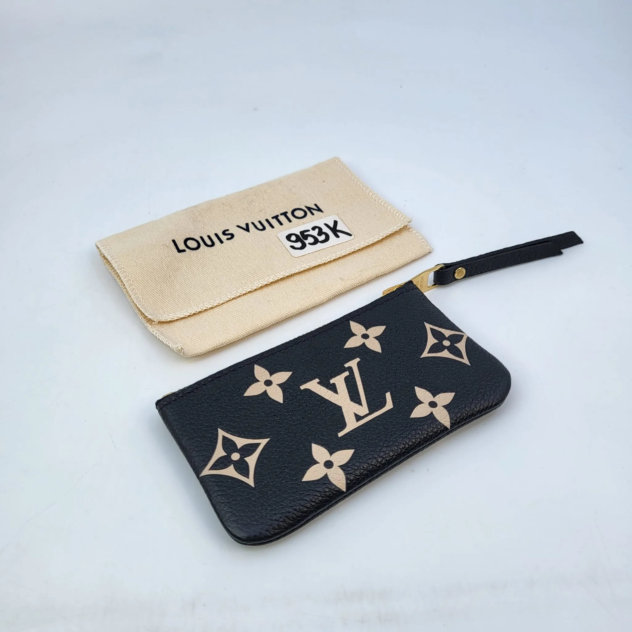 Bi-Color Monogram Empreinte Key Pouch