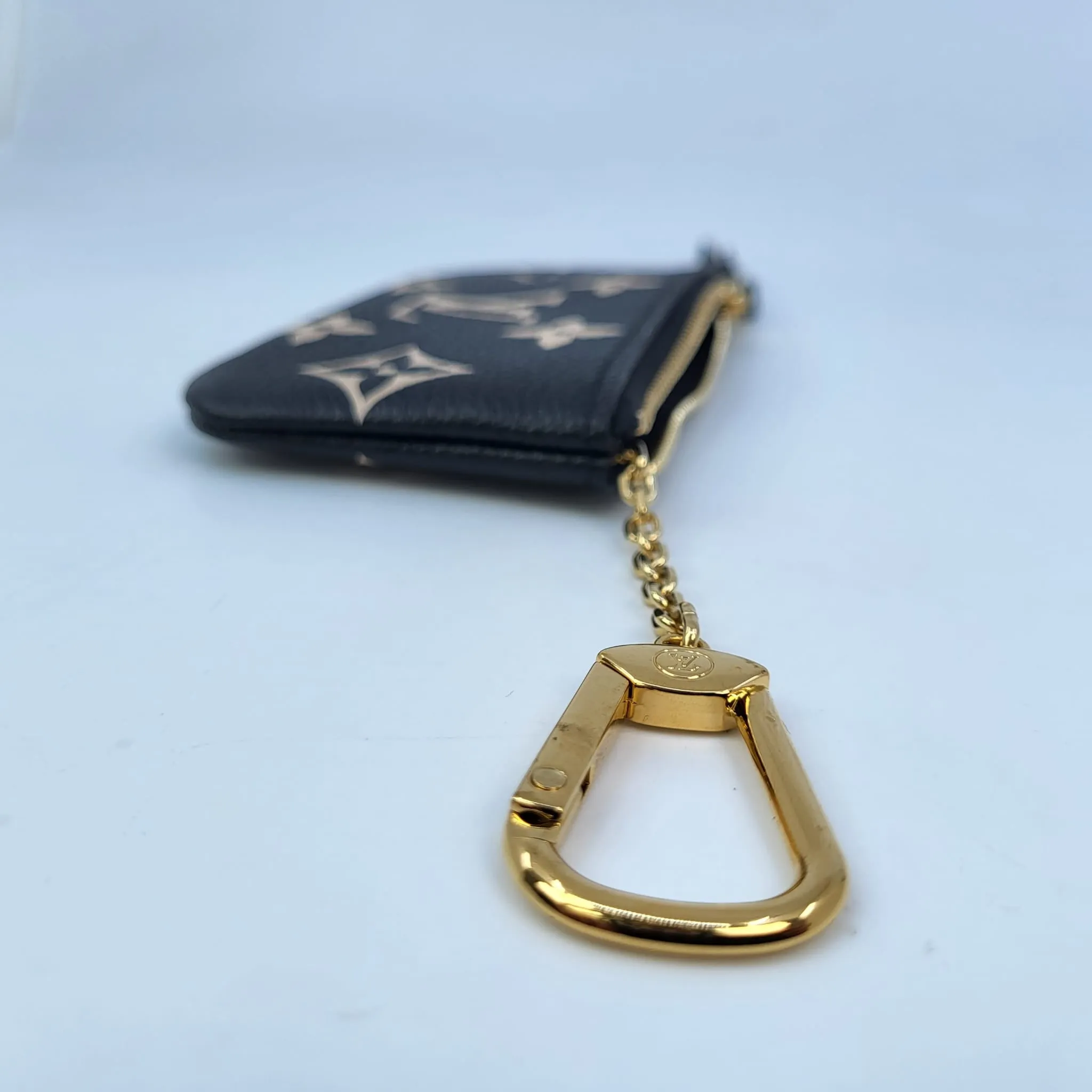 Bi-Color Monogram Empreinte Key Pouch