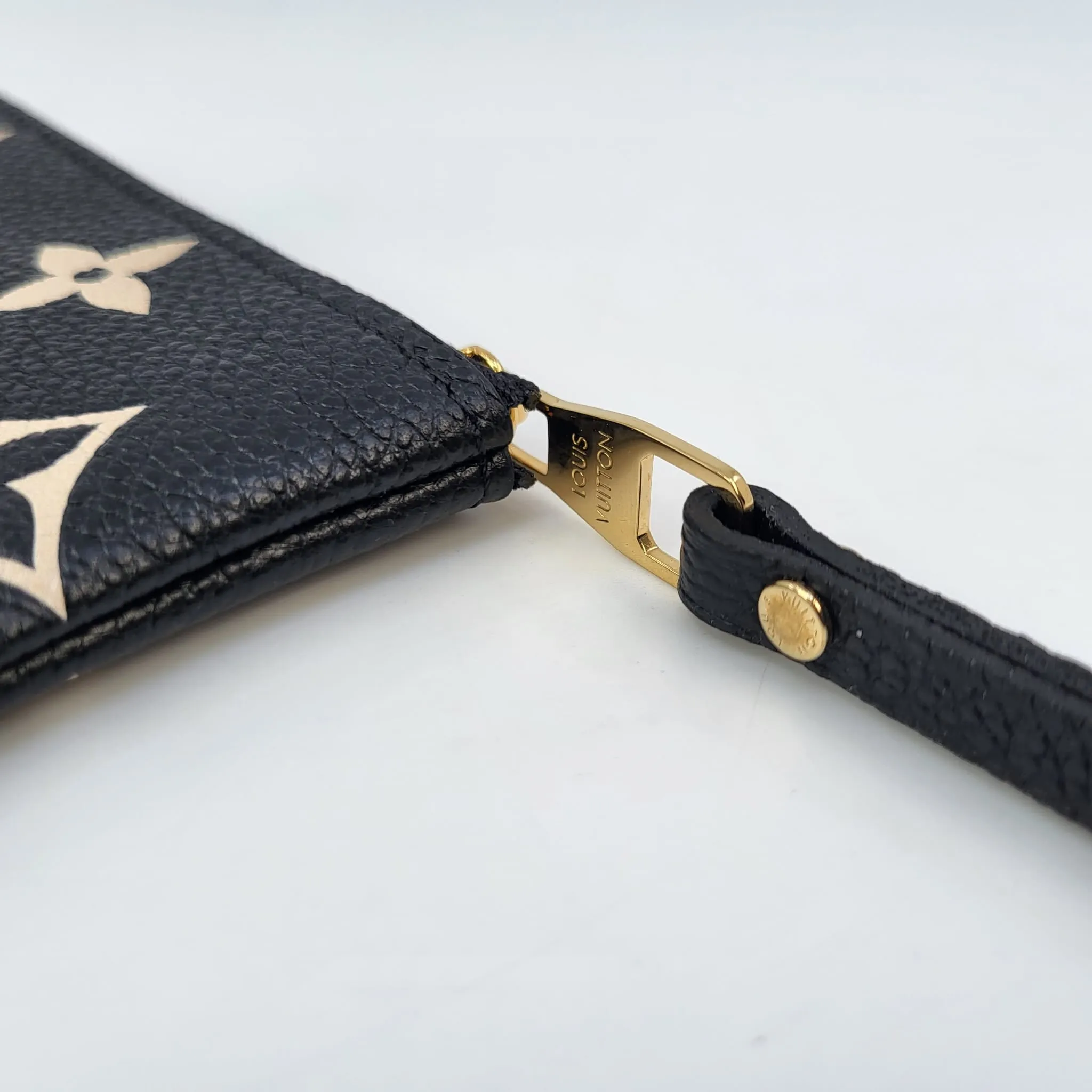 Bi-Color Monogram Empreinte Key Pouch