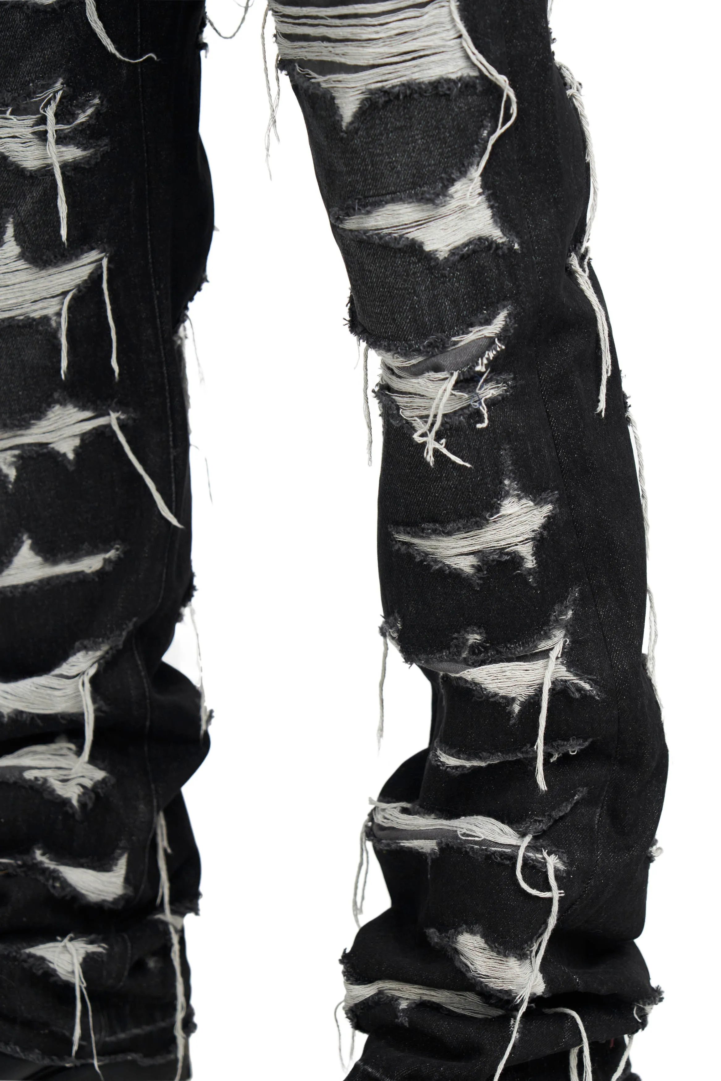 Black Rip & Repair Jean
