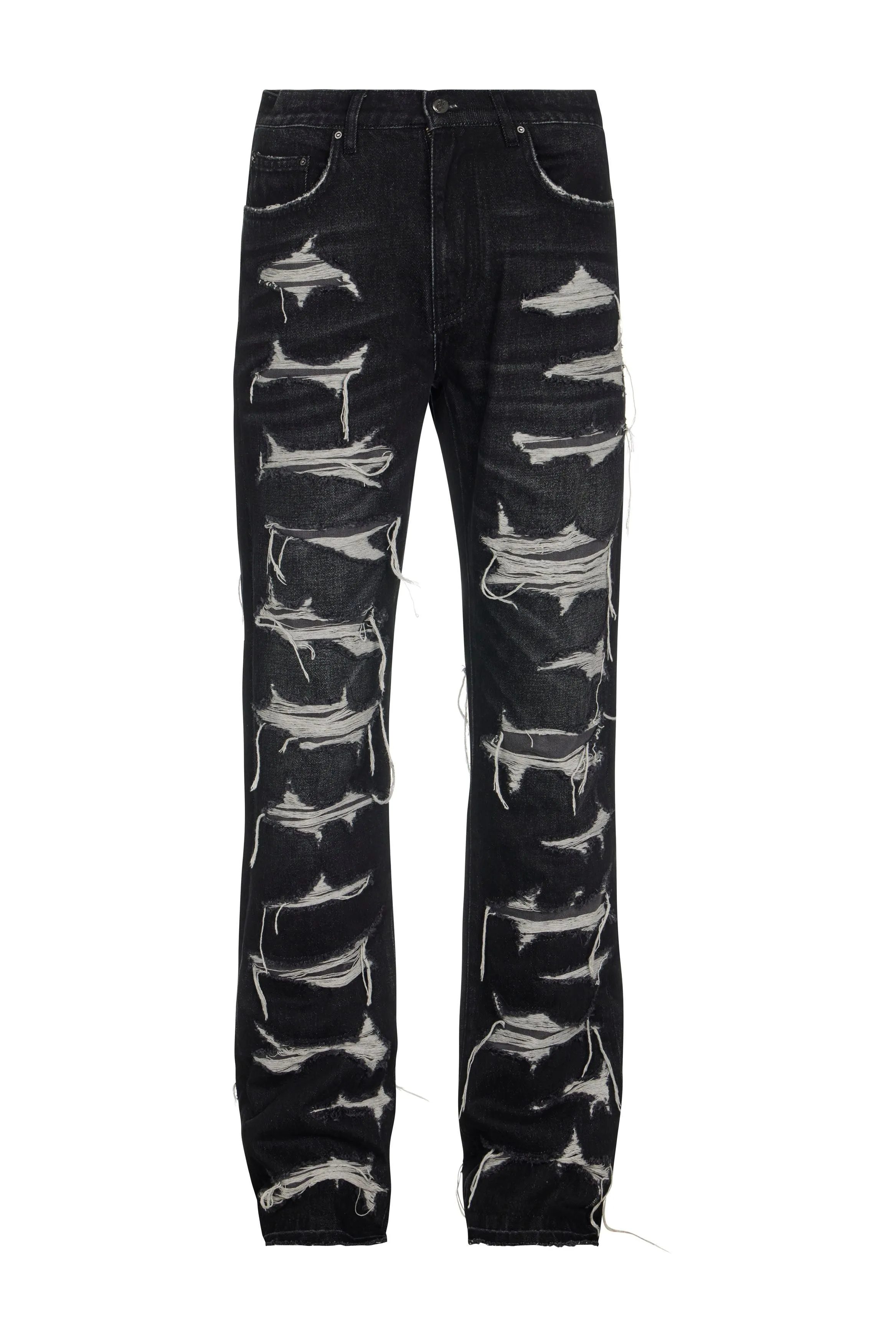 Black Rip & Repair Jean