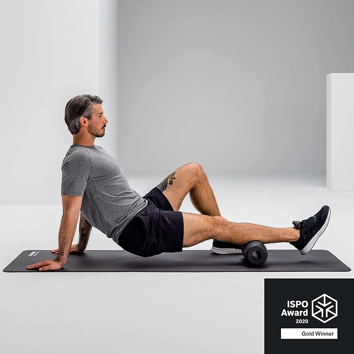 BLACKROLL - Twin Foam Roller, Versatile Combination for Targeted Massage and Relief, Deep Tissue Massager for Back, Neck, and Muscle Recovery
