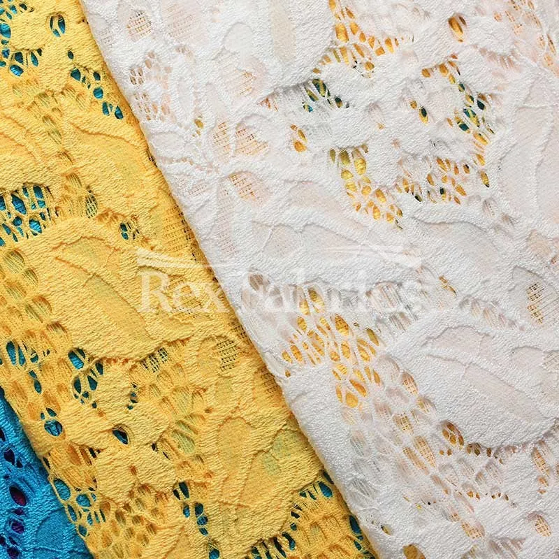 Blossom Lace / 4-Way Stretch Nylon Spandex Lace in 6 Colorways