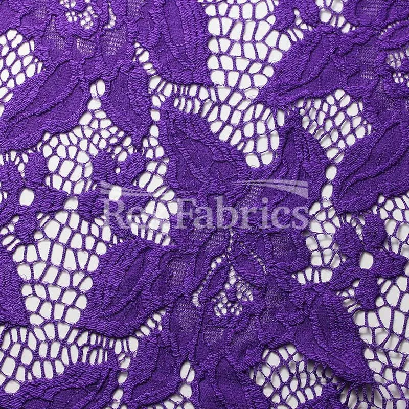 Blossom Lace / 4-Way Stretch Nylon Spandex Lace in 6 Colorways