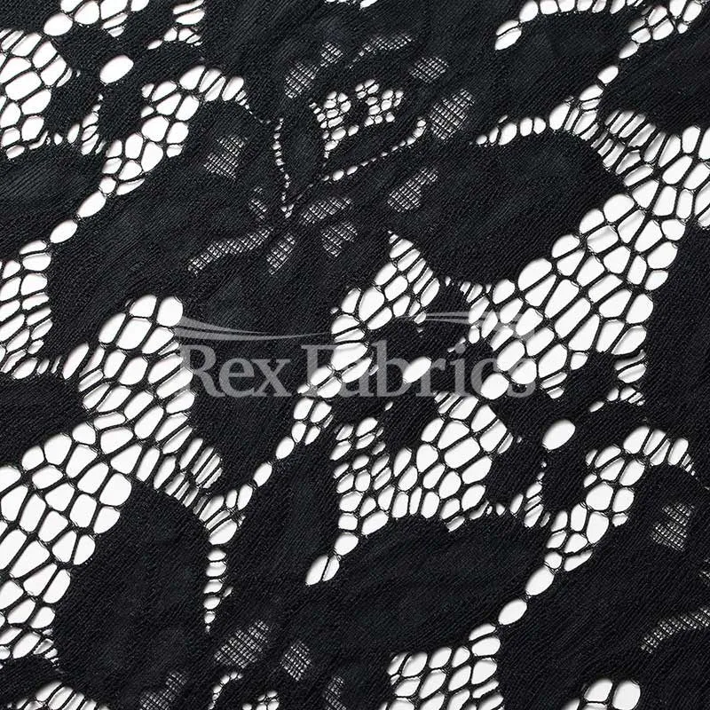 Blossom Lace / 4-Way Stretch Nylon Spandex Lace in 6 Colorways