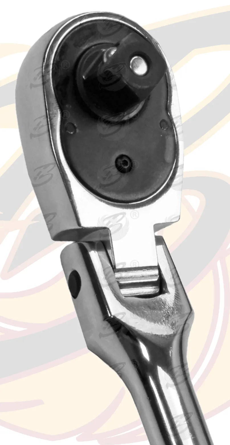 BLUESPOT 1/4" DRIVE 72 TOOTH EXTENDABLE FLEXIBLE RATCHET HANDLE ( 180MM - 230MM )