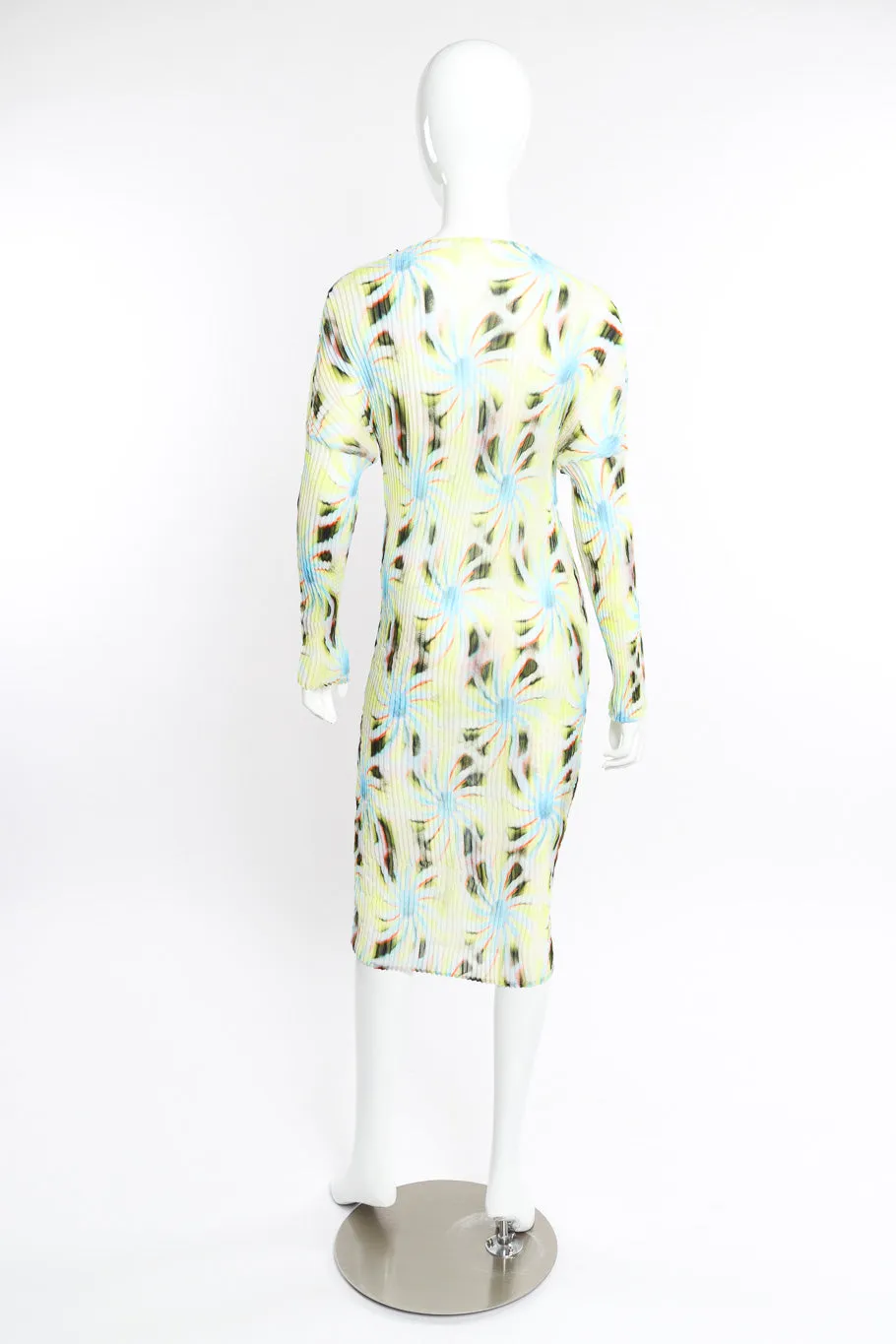 Burst Pleat Dress