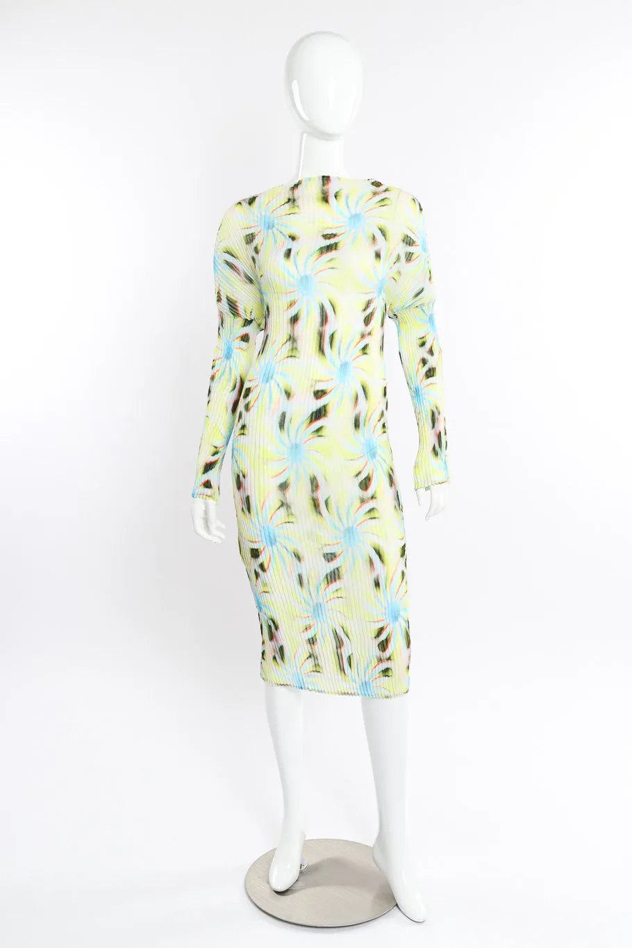 Burst Pleat Dress