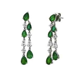 Calliope Emerald Earrings