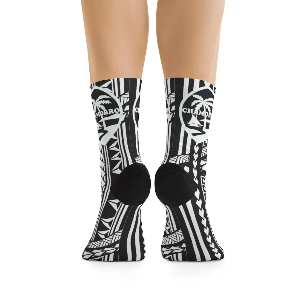 Chamorro Palm Tribal Socks