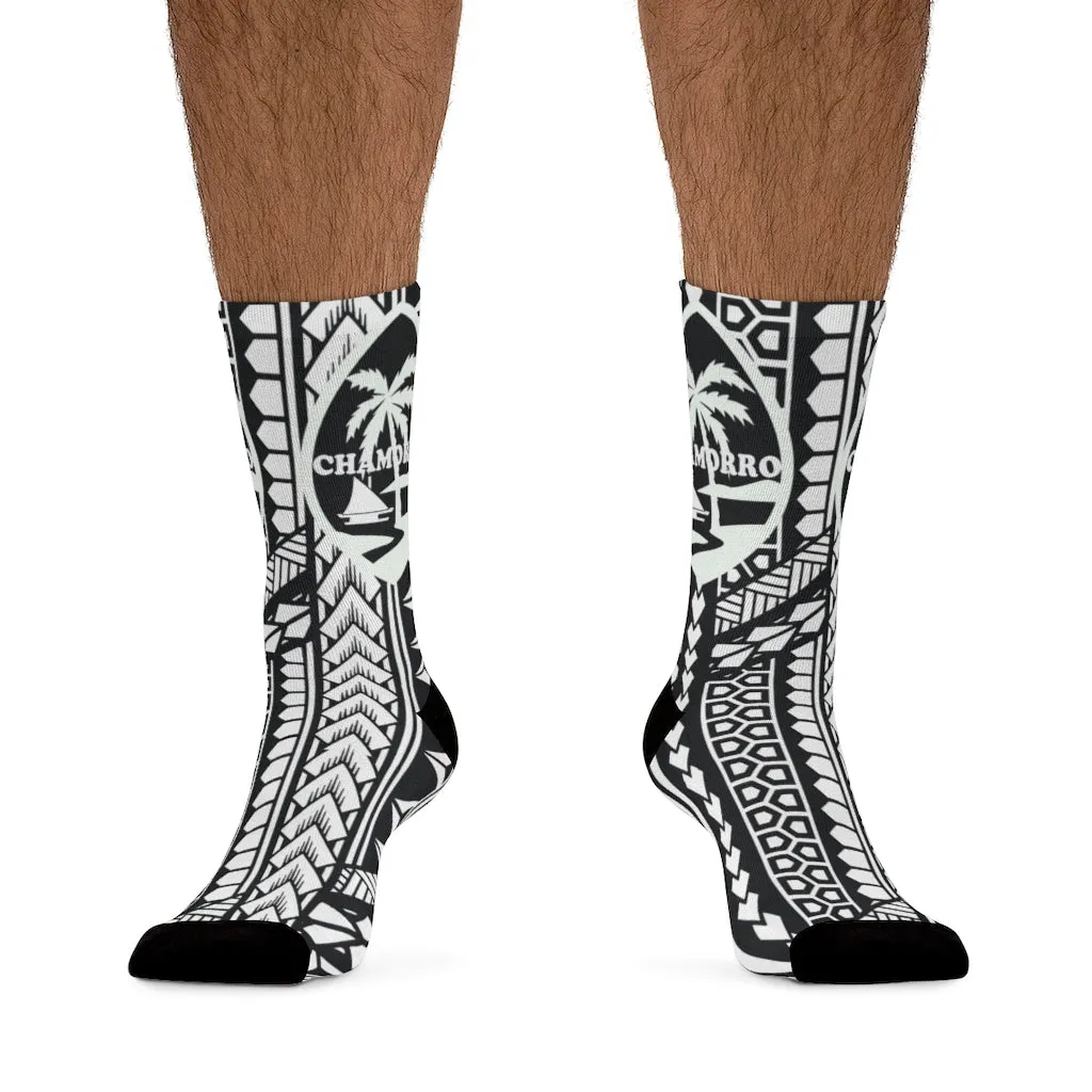 Chamorro Palm Tribal Socks