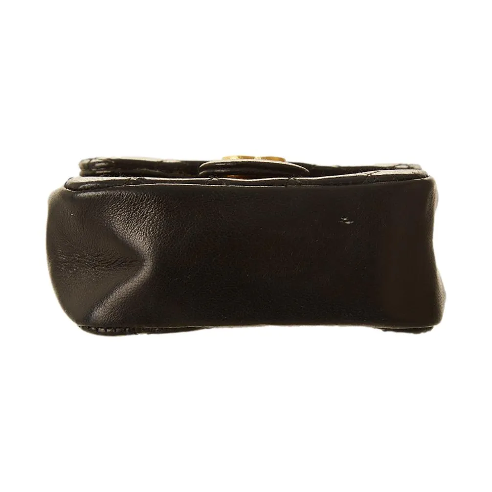 Chanel Black Mini Chain Belt Bag