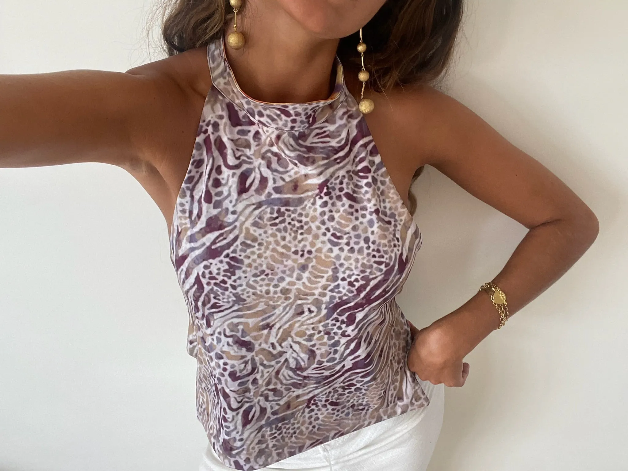 Cheetah Runway - Reversible Top