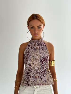 Cheetah Runway - Reversible Top