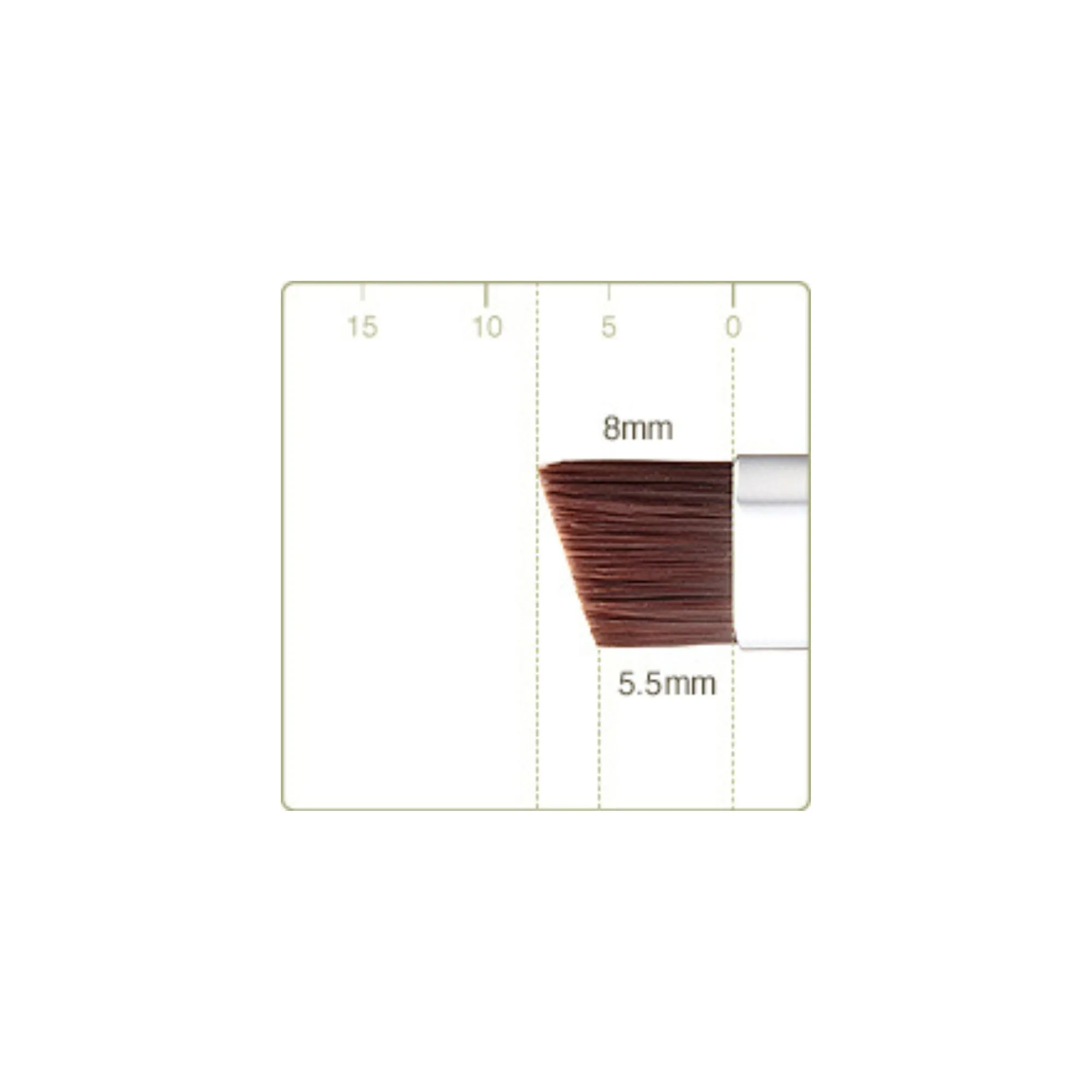 Chikuhodo J-G6 Eyebrow Brush, J-G Series